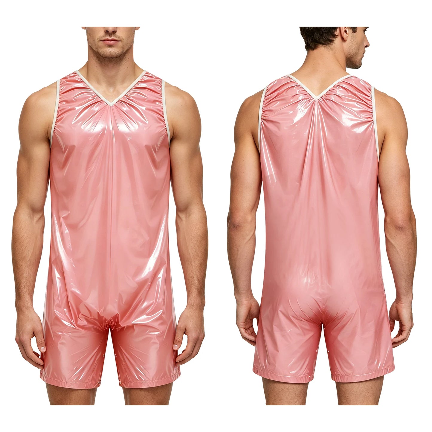 Men Women Waterproof Bodysuit Washable Leak-proof Diaper Cover Swimwear Clubwear Elderly Alzheimer Bedridden Adaptive Clothing