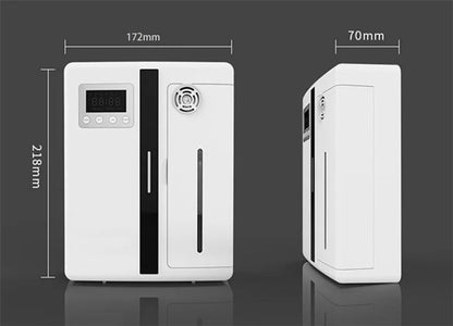 Smart Scent Machine Aroma Diffuser Wall Mounted Hotel 160ML Essential Oil Diffuser With Fan For Large Area Hotel Lobby Office