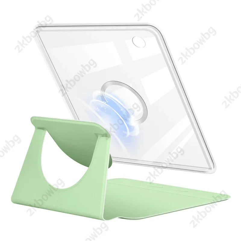 Magnetic Detachable for KOBO Libra Colour/Libra 2 N428 N418 7'' Ebook Case 360° Rotatable 2-in-1 Acrylic PU Leather Stand Cover