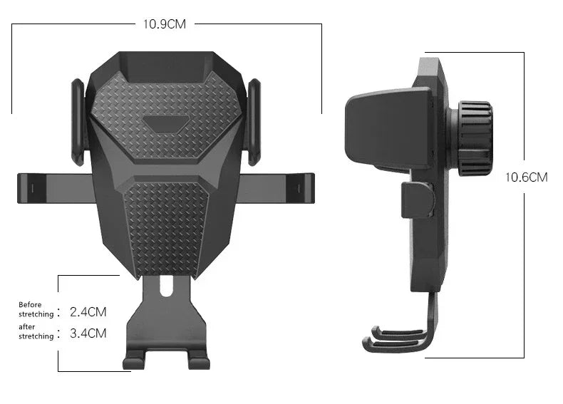 Universal Suction Cup Car Phone Holder Mount Stand for iPhone Samsung Xiaomi Huawei - Mobile Phone Sucker Support Bracket