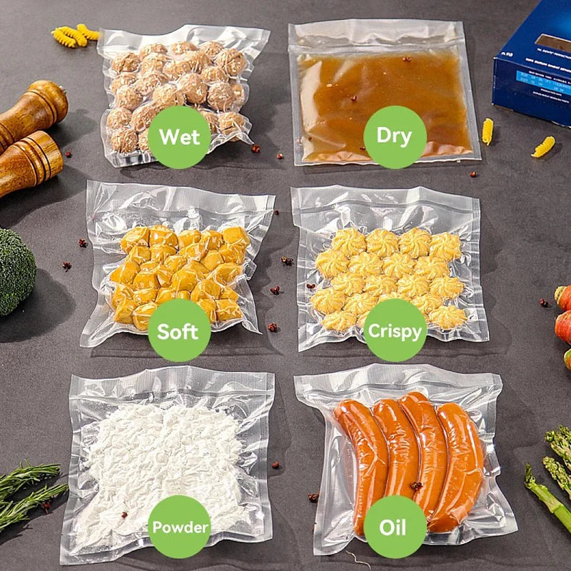 500cm/Rolls Food Vacuum Bags for Sous Vide Storage Packaging bag for Vacuum Sealer Meat Fruits Vegetables