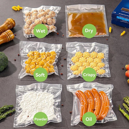 500cm/Rolls Food Vacuum Bags for Sous Vide Storage Packaging bag for Vacuum Sealer Meat Fruits Vegetables