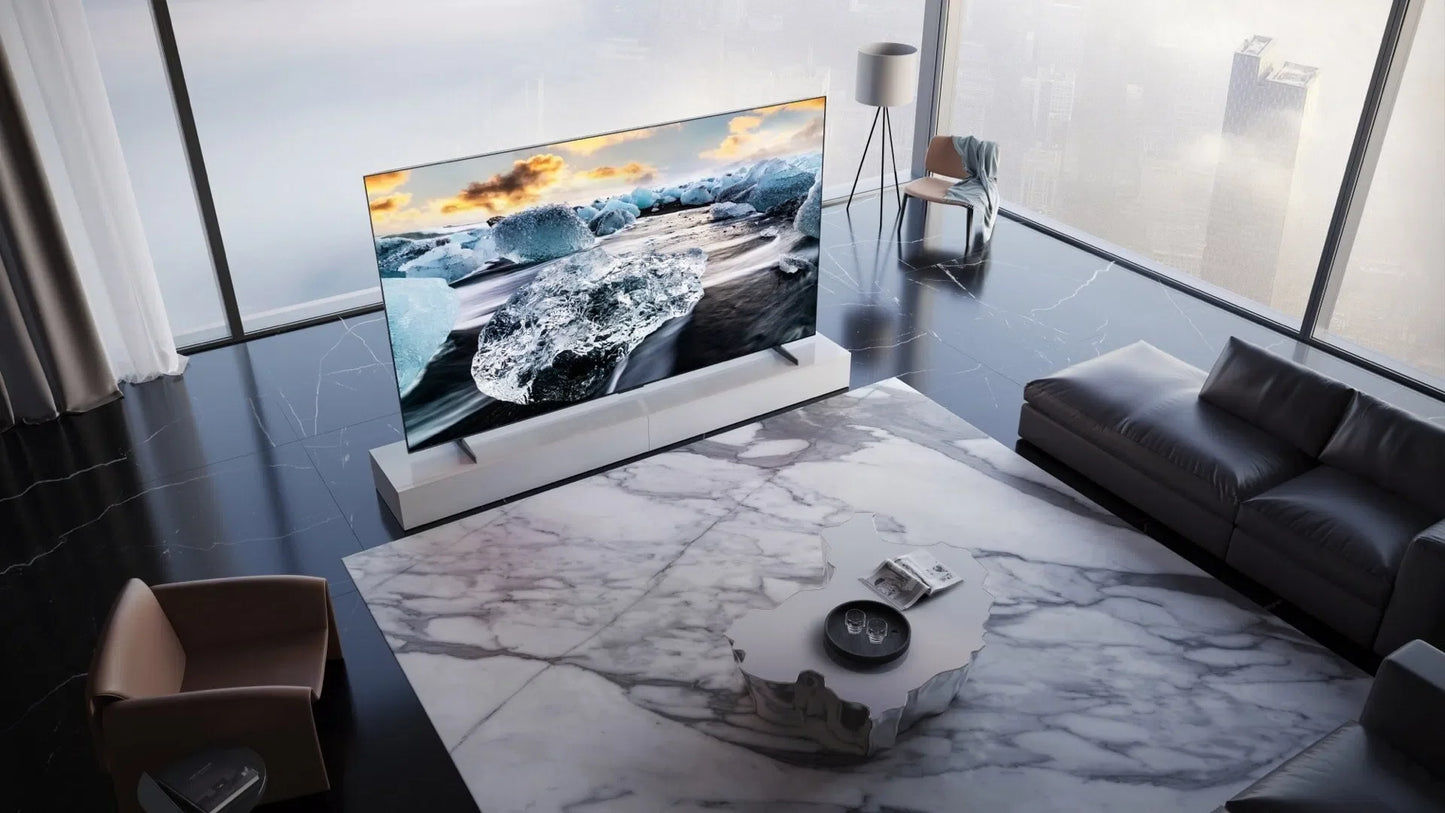 100 Inch Smart TV 8K Ultra HD MINI LED Google TV Variable Refresh Rate VRR Up To 120Hz Professional Home Cinema Gaming Screen
