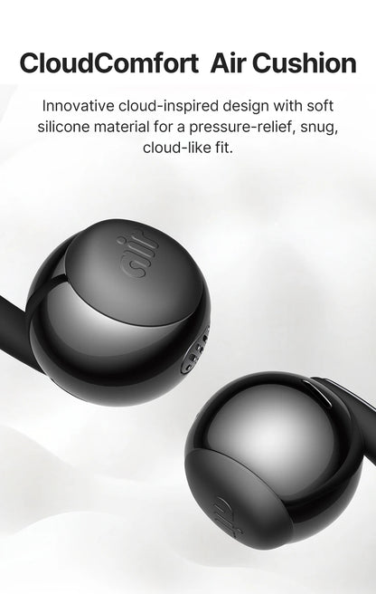Baseus Bowie MC2 AIR Clip-on TWS Earbuds Ear Clips Wireless Earphones Bluetooth 6.0   Open earrings 4 Mic ENC Sports Headphone