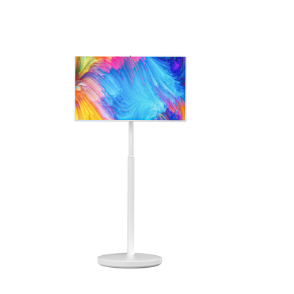32" Portable Smart TV Touchscreen LED Monitor Mobile Standing Display for Gaming Study Fitness