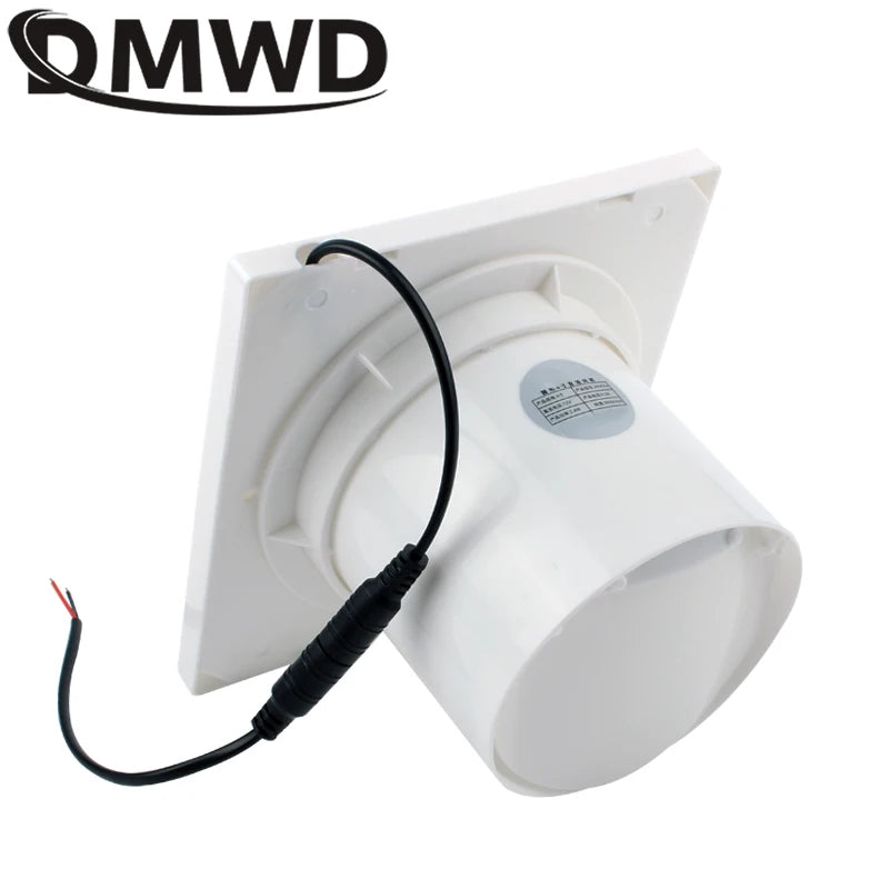 Solar 12V Exhaust Fan Air Blower High Speed Ventilator Energy-saving Anti-Mosquito Design Kitchen Bathroom Chicken/Duck Coop
