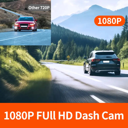3 Cameraes Dash Cam 1080P Front and rear view camera Night Vision Parking Monit Car DVR 3way Car Video Recorder With Gift