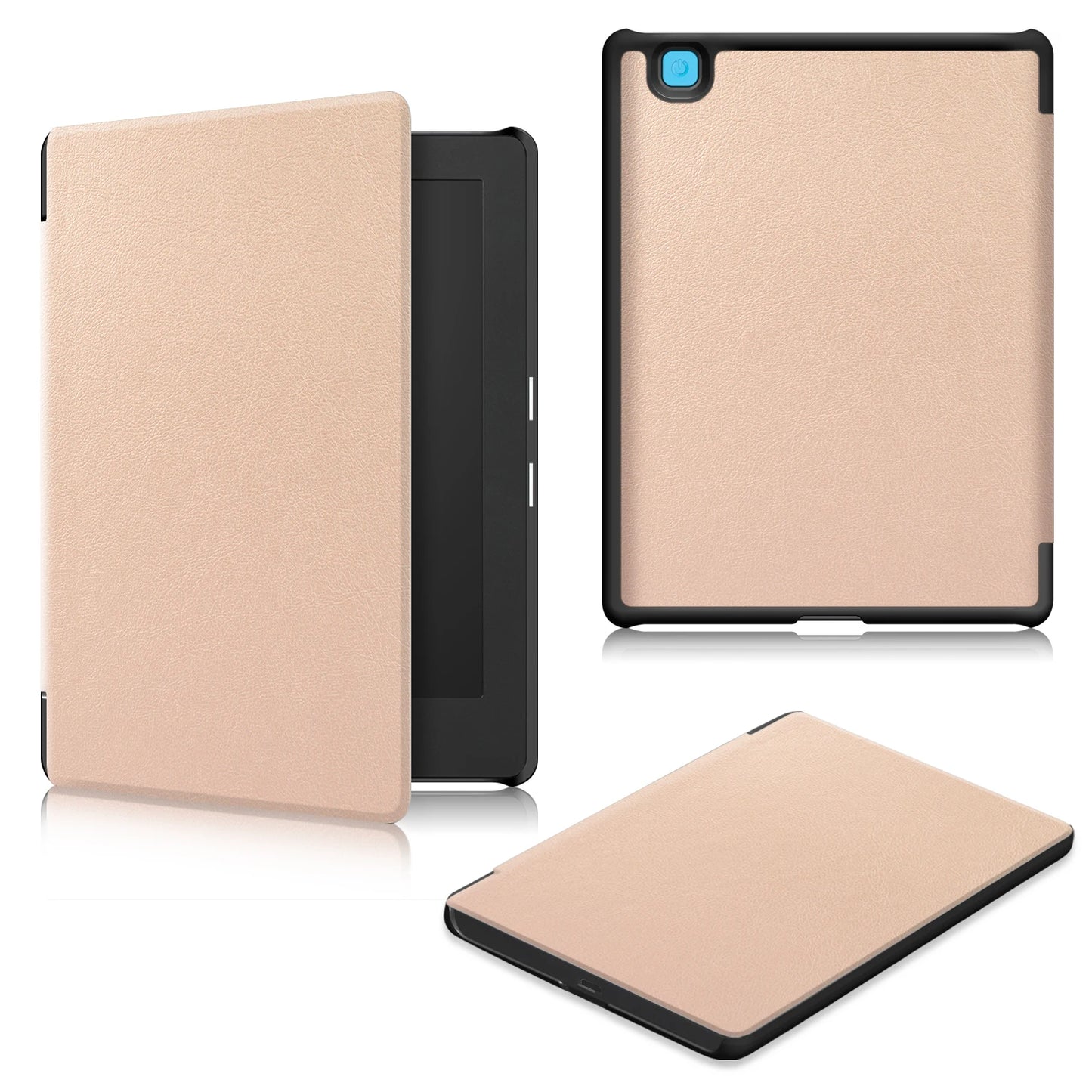 Leather Case for KOBO AURA  H2O EDITION 2 6.8 Inch eReader Funda Capa Slim Folio Magnetic Auto Wake Sleep Ebook Print Book Cover