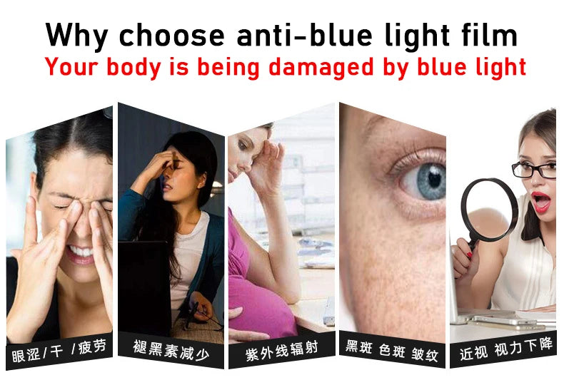 Eye Protection Screen Protector For Laptop 14 15.6 17 Macbook Air 13 15 Pro 14 16 2023 Anti-Glare Anti blue light Matte Film PET