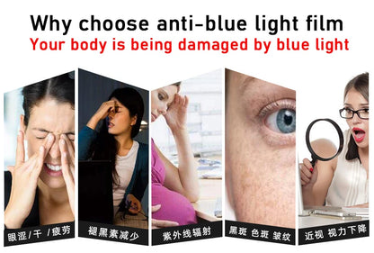 Eye Protection Screen Protector For Laptop 14 15.6 17 Macbook Air 13 15 Pro 14 16 2023 Anti-Glare Anti blue light Matte Film PET