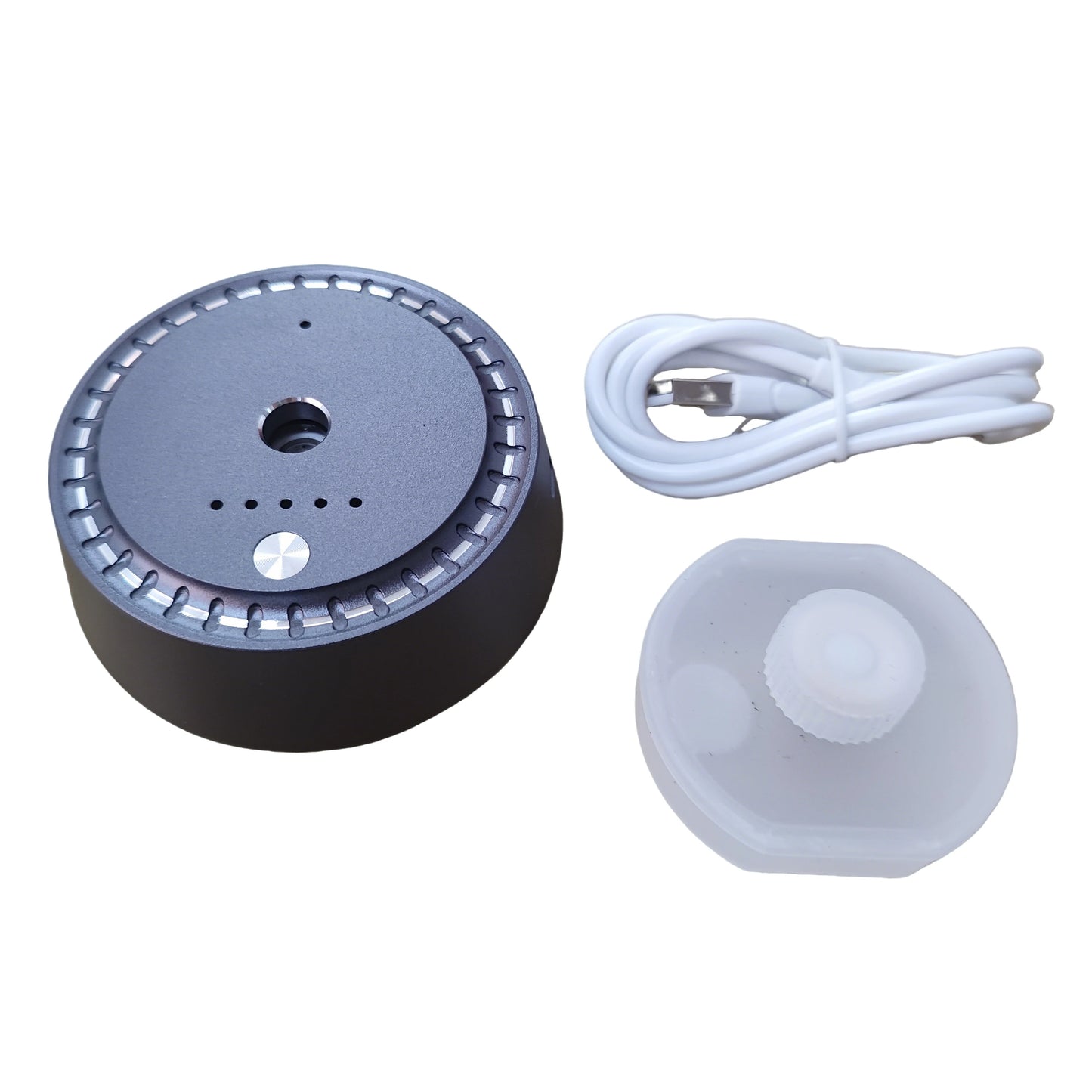 Car Diffuser Portable USB Rechargeable Scent Diffuser Ultrasonic Fragrance Oil Aroma Diffuser Car Air Freshener