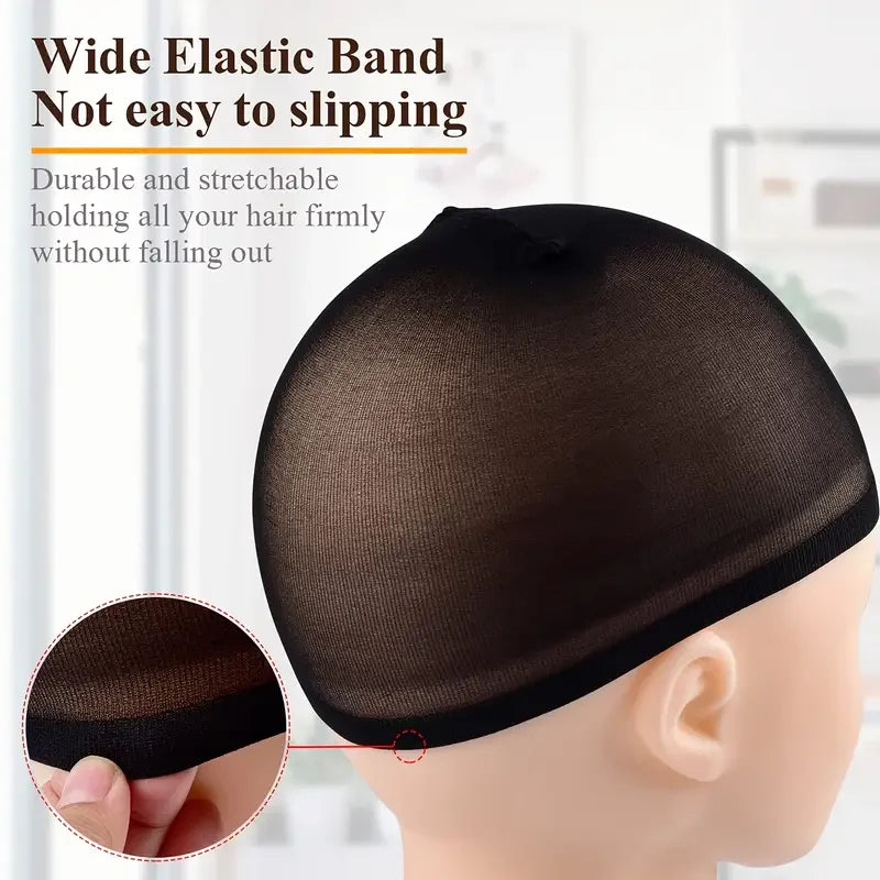 4PCS High Quality Wig Caps, Stocking Wig Caps for Halloween, Cosplay. Wig Cap for Women, Men, Kids, Stocking Caps for Wigs