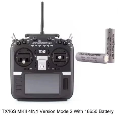 RadioMaster TX16S MKII V4.0 16CH 2.4G Hall Gimbals ELRS 4in1 Transmitter Remote Control 2025