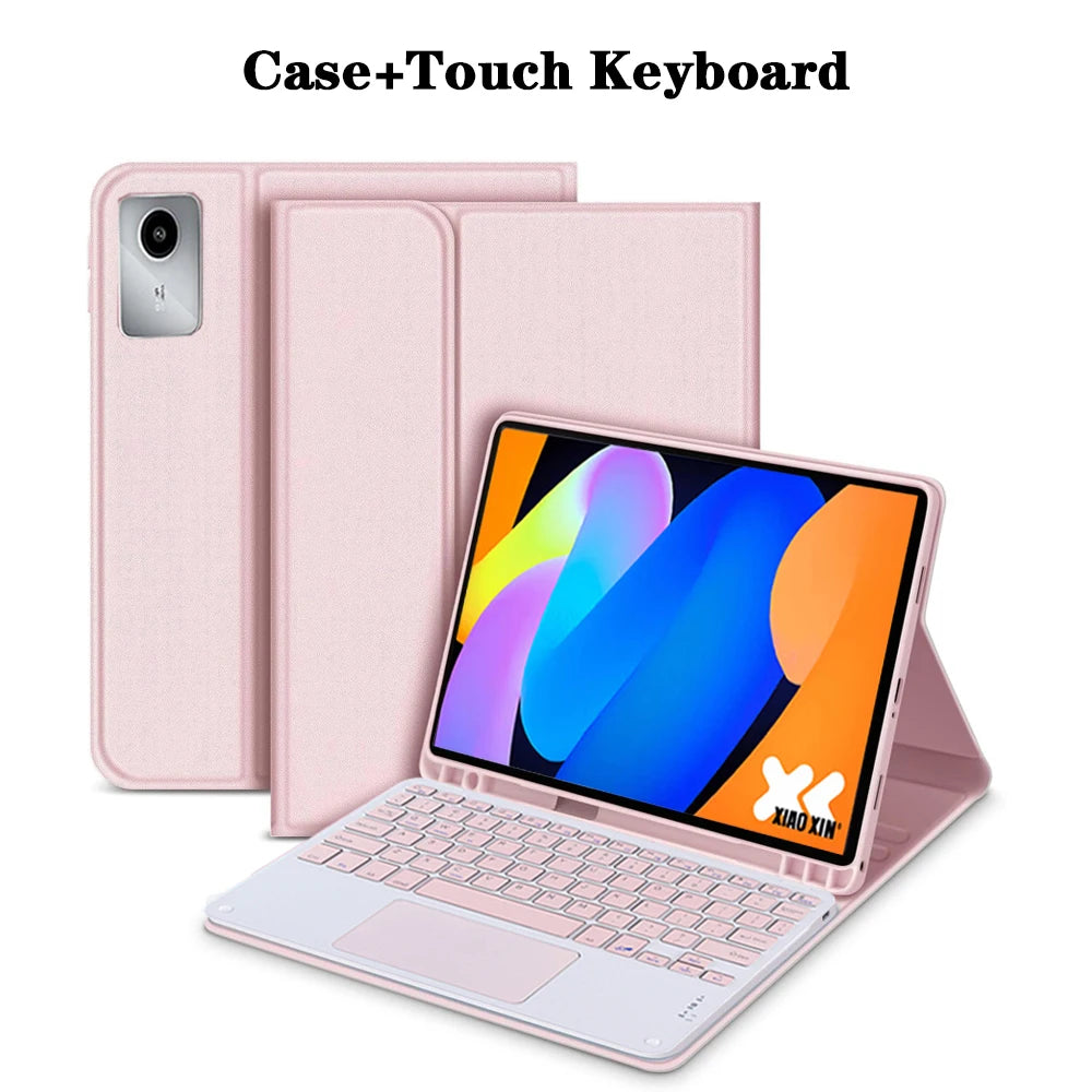 Tablet Case for Lenovo Xiaoxin Pad 11 lnch 2024 2025,Detachable  Keyboard Case for Lenovo Tab M11 / Idea Tab 11" with Pen Slot