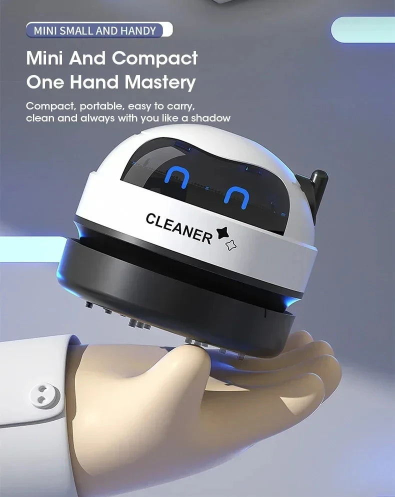Vacuum cleaner Desktop Mini rechargeable cleaner Rubber shavings keyboard cleaner Portable automatic dust extractor