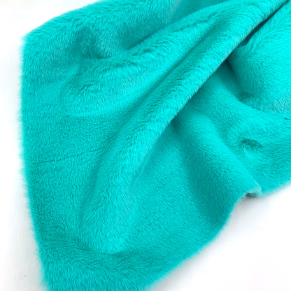1Pcs 50/80/160cm Faux Rabbit Fur Fabric 100% Polyester 10mm Pile Super Soft Plush Fabric For Handmade Stuffed Toys Sewing Fabric