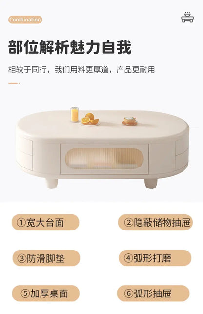 Simple Small Tv Stand Light Color High Gloss Entertainment Tv Stand Floor Movable Mobili Soggiorno Moderni Home Furniture