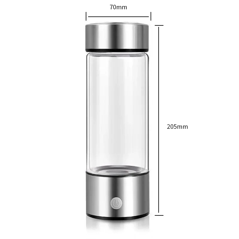 Hydrogen Water Bottle for Home Office Travel and Daily Drinking Portable Hydrogen Water Bottle Generator Water Ionizer Machine