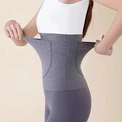 The Derong Pocket Double-pocket Thermal Protection Belt Self-heating and Traceless Belt for Protecting The Navel