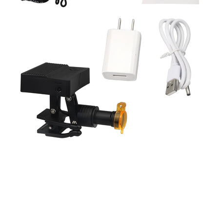 2.5X/3.5X 420mm Dental Loupe Magnifier Binocular Magnifier Surgery Surgical Operation Loupe with Spotlight Head Light 5W LED