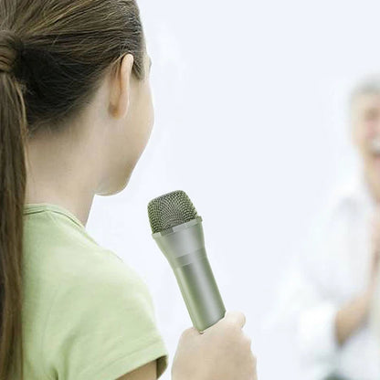 1PC Fake Prop Microphone Props Artificial Microphone Prop Kids Fake Micplastic Pretend Karaoke Costume Play Toys