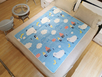 Warm Bed Heater Electric Heated Blanket 220V Electric Blanket Manta Electrica Heating Blanket Carpets Heated Mat
