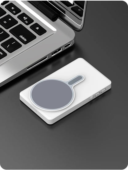 Magnetic Phone Monitor - Real-Time Selfie/Rear Cam - 4K Streaming Assistant - Wide Angle - Fits Most Phones
