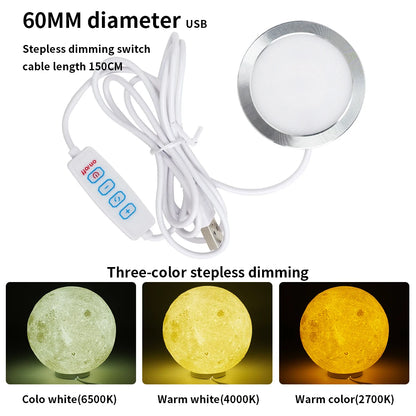 For Bambu Lab Adjustable Light Kit Led Light Hardware Bambulab Light Kit 001 Led Light Parts Diy Model 3d printer accessories