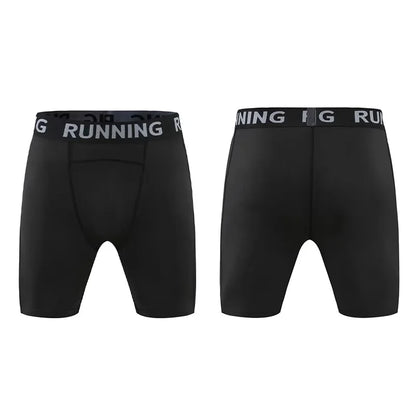 Sports Fitness Pants Men Gym Shorts Workout Tights Running Training Bottoming Shorts Compression Leggings Basketball Sportswear