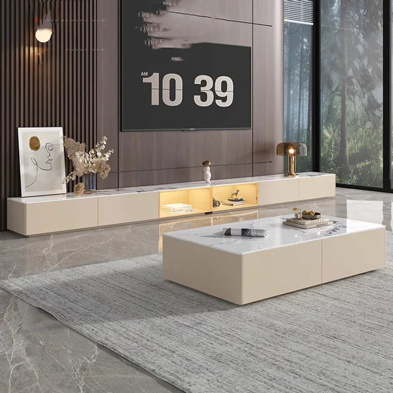 Trendy Aesthetic Tv Stand Minimalist Beauty Luxury Premium Tv Stand With Drawers European Mobiletto Porta Tv Home Furniture