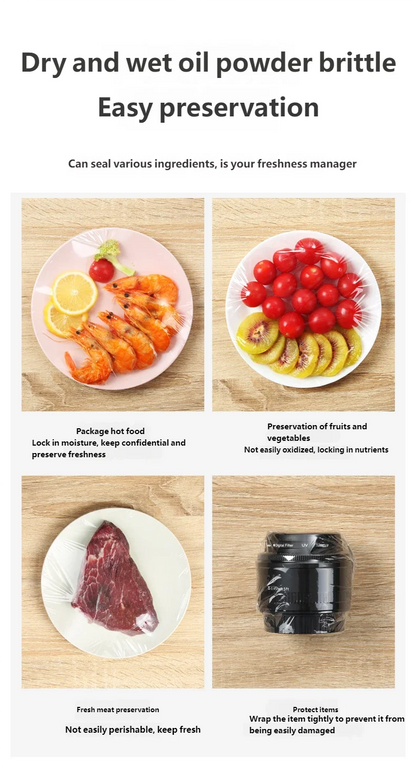 HOMEFISH Mini Handheld Heat Sealer USB Rechargeable Food Storage Bag Plastic Packaging Machine Clip Bag Portable Food Sealer