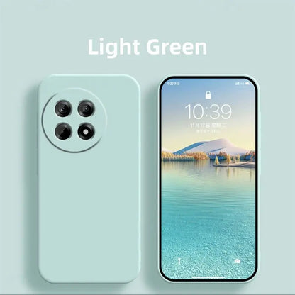 For Oneplus 13R Liquid Silicone Case Oneplus 13R Cover Fundas Coque Soft TPU Camera Protector Phone Case Oneplus 13R
