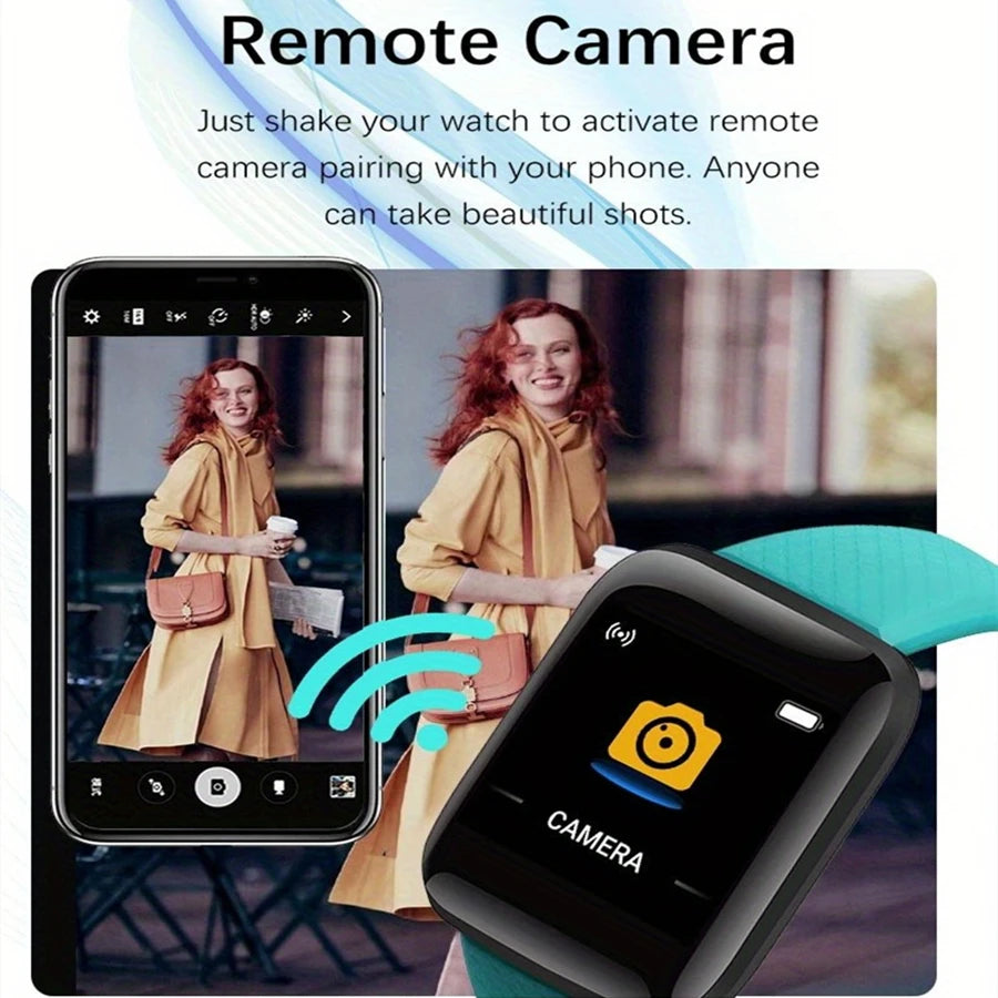 Smart Watch For Men Women Wristwatch Bluetooth Connect Phone Music Player Fitness Sport Bracelet Health Monitor Digital Watches