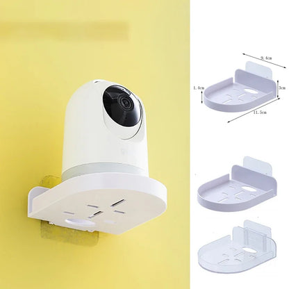 Punch-Free Security Surveillance Camera Stand New Traceless Wall-Mounted Bracket Home Self-Adhesive Drill-free Fixer 1pcs