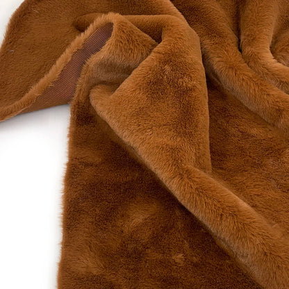 1Pcs 50/80/160cm Faux Rabbit Fur Fabric 100% Polyester 10mm Pile Super Soft Plush Fabric For Handmade Stuffed Toys Sewing Fabric