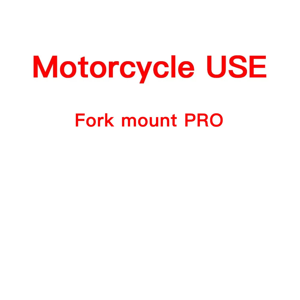 Motorcycle Handlebar Stem Fork Mount Holder Phone Mount Vibration Dampener MAG Universal Adaptors Wireless Charger Mirror Brake