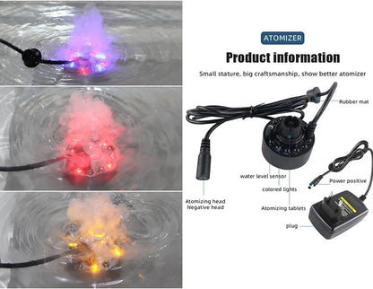 Industrial Incubator humidifier AC100-240V Ultrasonic Mist Maker Fogger Water Fountain Pond Atomizer Air Humidifier 4.8