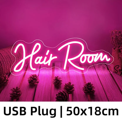 Nails Room Neon Lights Sign Beauty Room Decoration Makeup Neon Led Sign Lashes Room Hair Brows Tattoo Open Outdoor Neon Lamp