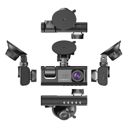 1080P Car Dvr WiFi APP 3/2Lens Dash Cam for Cars Camera for Vehicle Recorder Video Front and Rear Camera  Night Vision Dashcam