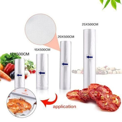 500cm/Rolls Food Vacuum Bags for Sous Vide Storage Packaging bag for Vacuum Sealer Meat Fruits Vegetables