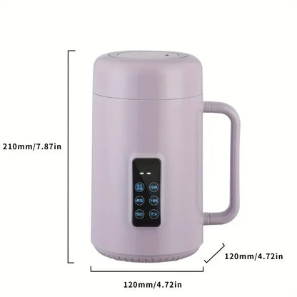 220V /110V Fully Automatic Mini Stew Pot Porridge Pot Household Electric Stew Pot Ceramic BB Soup Porridge Cooker EU/US Plug