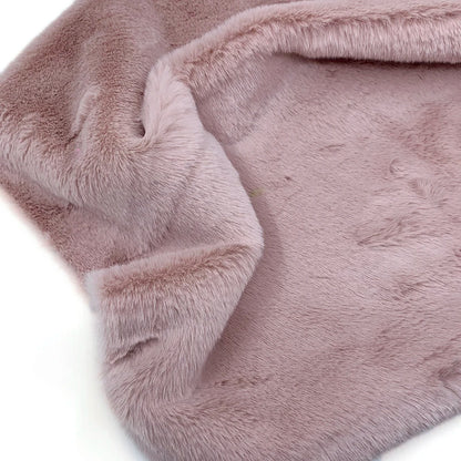 1Pcs 50/80/160cm Faux Rabbit Fur Fabric 100% Polyester 10mm Pile Super Soft Plush Fabric For Handmade Stuffed Toys Sewing Fabric