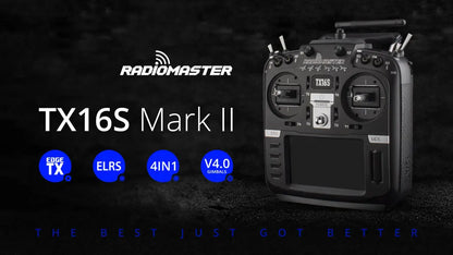 RadioMaster TX16S MKII V4.0 16CH 2.4G Hall Gimbals ELRS 4in1 Transmitter Remote Control 2025