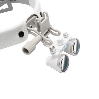 GISTARMED 2.5X/3.5X Dental LED Light Lamp Binocular 5W Adjustable Spotlight  Headlamp For Surgical Headlight