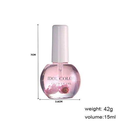 15ml/Bottle Nail Nutrition Oil Moisturizing Dried Nutrient Nail Cuticle Oil 9-Flowers Manicure Care Repair Damaged Liquid Oil #*