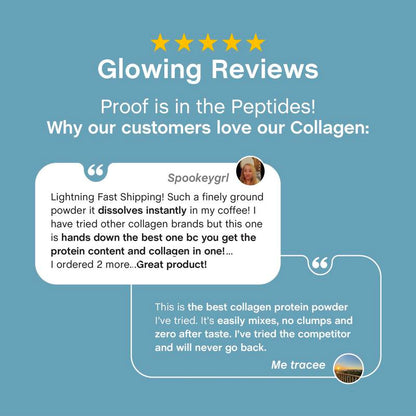 Neocell Collagen Bio-Peptides Powder 20Oz - Grassfed Protein Supplement - Advanced with 18 Essential Amino Acids