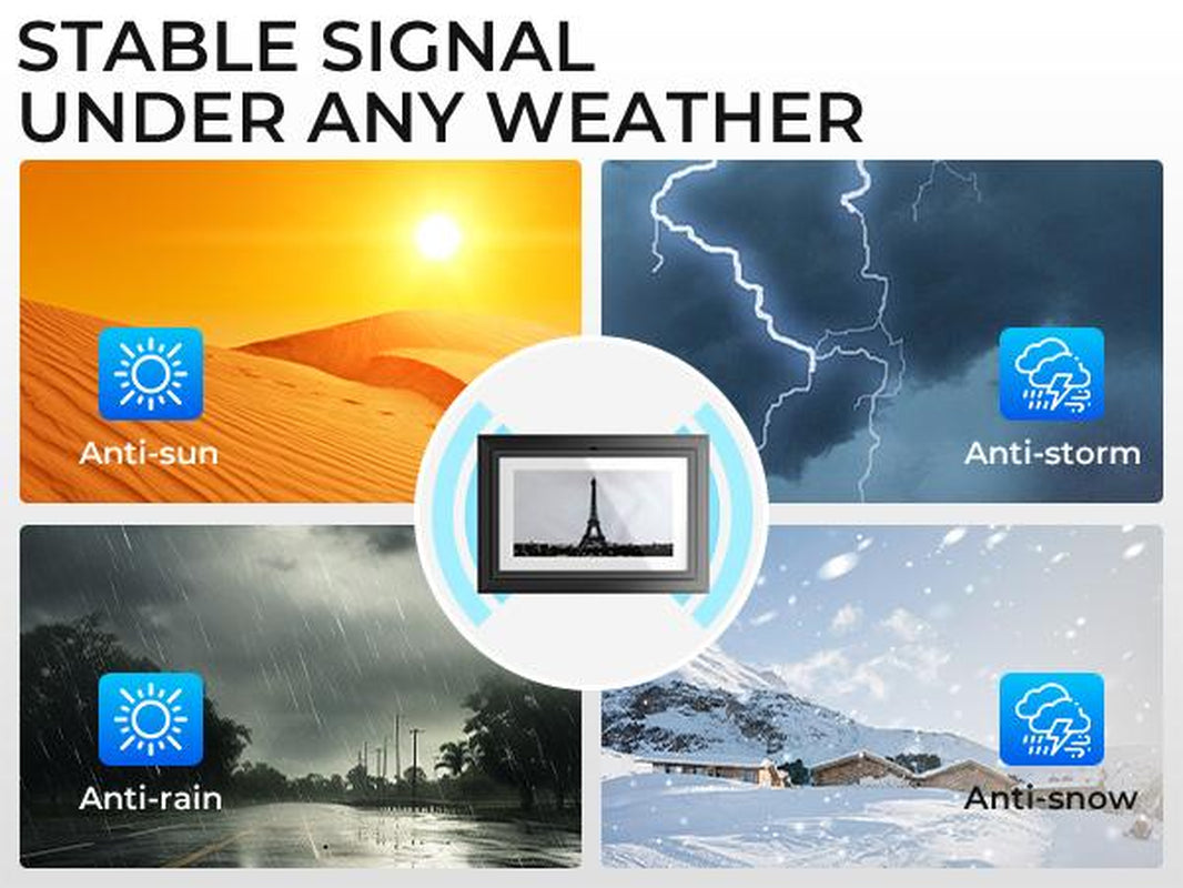 Indoor Digital HDTV Antenna, 12' Coaxial Cable, Superior Reception Range & Signal Reliability, Supports 4K Smart Tvs, OTA Broadcast & Nextgen TV, Easy Install Antenna with Signal Booster, Picture Frame Design for Local Channels Tiktokshopblackfriday