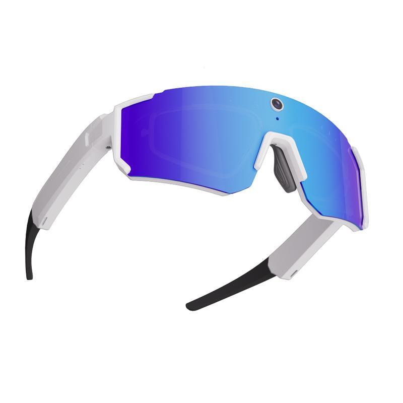 AI Smart Sports Camera Glasses: 2K Video/Photo + 260Mah Long Battery + HD Calls | Waterproof for Cycling/Skiing/Hiking | Perfect for New Year’S Long Weekend Getaways