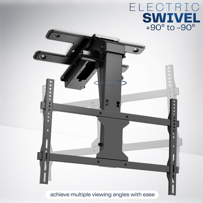 Electric Flip down / Swivel 37" to 70" TV Ceiling Mount