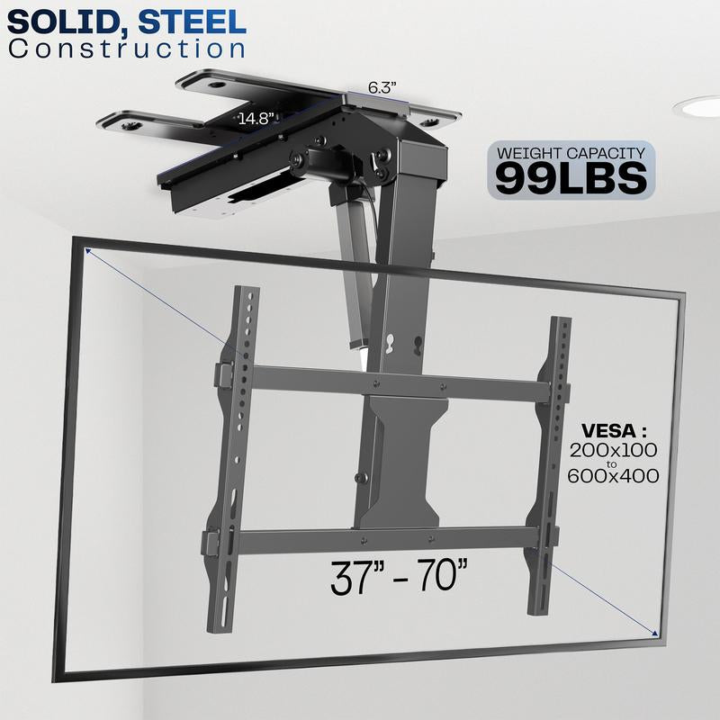Electric Flip down / Swivel 37" to 70" TV Ceiling Mount